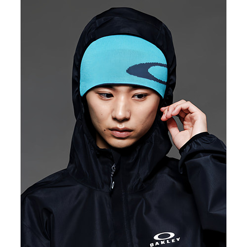Oakley Ellipse Beanie 欧克利大椭圆拼色秋冬保暖无檐针织冷帽 - 图0