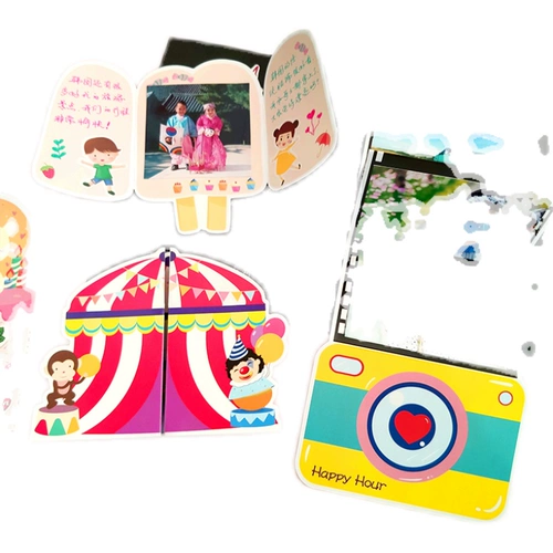 Дженга для раннего возраста, мультяшная складная интеллектуальная игрушка для школьников, «сделай сам», семейный стиль, подарок на день рождения