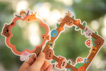 Photo frame sticker Kindergarten Growth Handbook Baby to make Decorative Material Accessories Diy Album Records Brochure Material