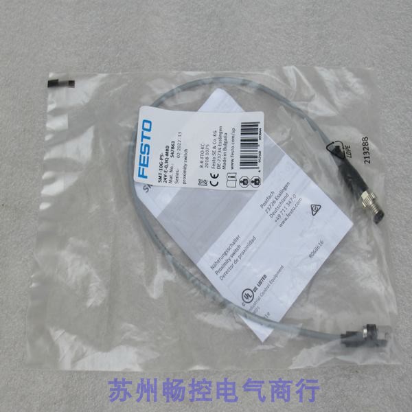 全新费斯托FESTO磁性开关SMT-10G-PS-24V-E-0,3Q-M8D 现货547863 - 图3