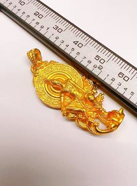 藏式复古小佛平安吊坠