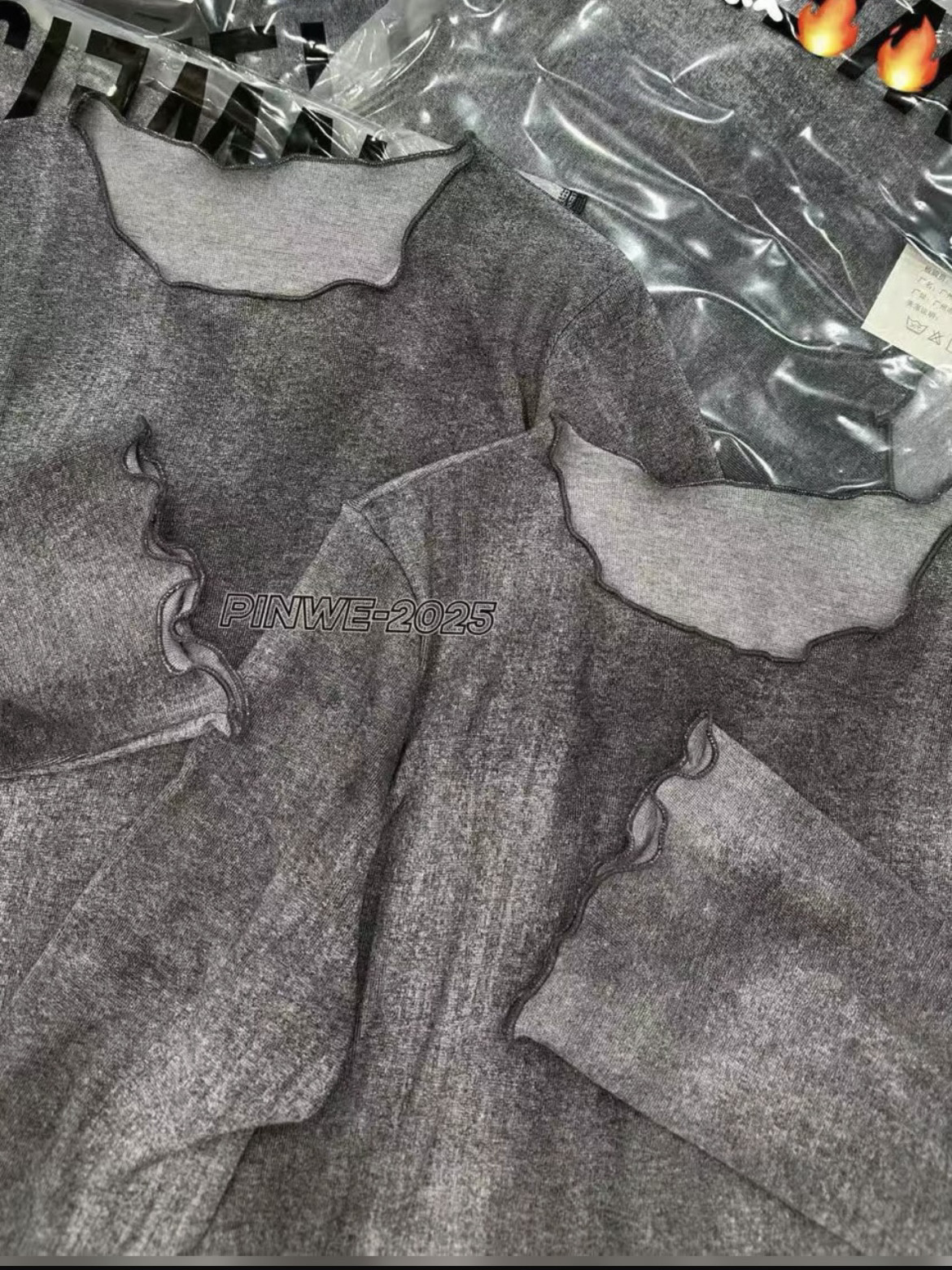 秋冬大码女装花边领高弹力修身打底衫女显瘦减龄内搭外穿小众T恤,淘宝优惠券,粉丝福利购,淘宝优惠卷