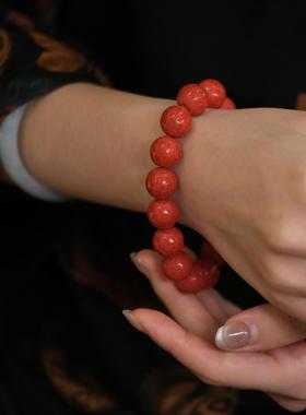 朱砂百财手链正品高含量