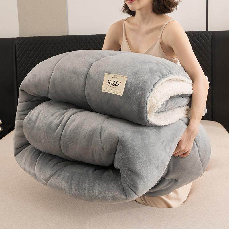 羊羔绒被子冬被棉被加厚保暖冬天单人宿舍学生秋冬季太空被芯加绒,淘宝优惠券,粉丝福利购,淘宝优惠卷