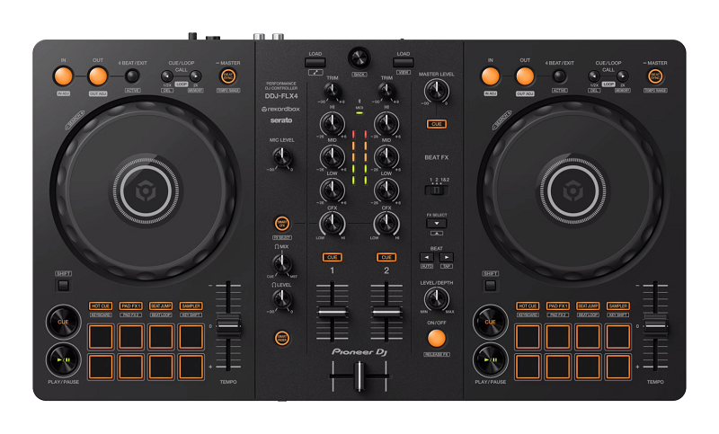 先锋DDJ-FLX4 400打碟机ddjflx4控制器先锋flx4 serato rekordbox - 图0