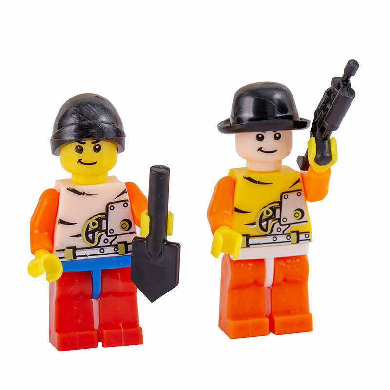 积木人仔小颗粒人偶益智拼装男女孩儿童玩具节日礼物小学生奖品