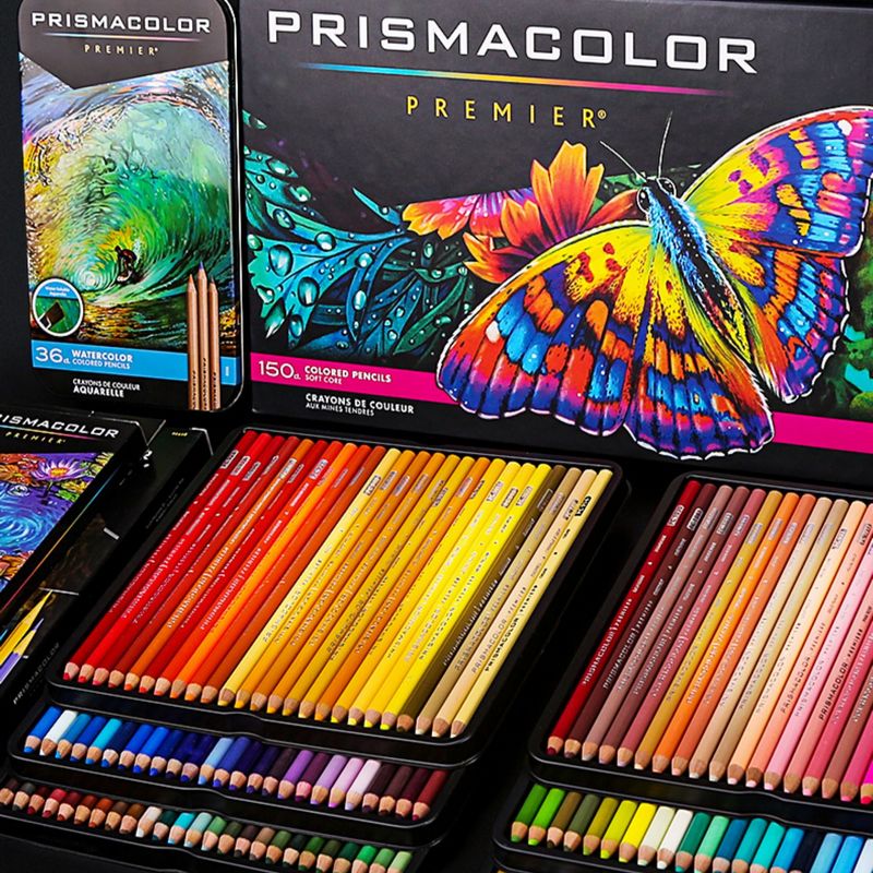 美国三福霹雳马彩铅prismacolor油性彩铅笔150色培斯玛彩色铅笔 - 图2