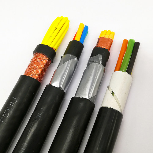 KVV国标纯铜铜芯电线YJV2/3/4/5芯1.5/2.5/4/6平方电缆线电源线 - 图0