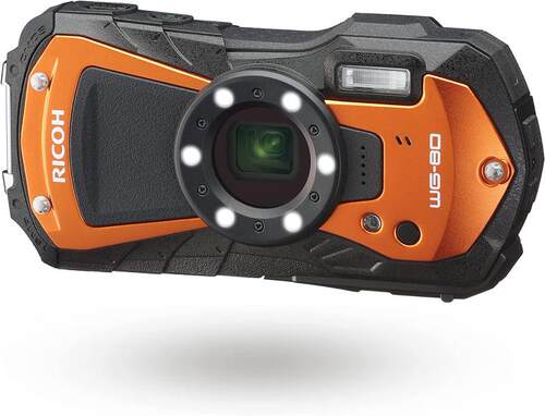 日本直邮 理光/Ricoh WG-80三防式卡片机微距户外高清数码相机 - 图0
