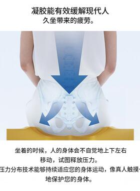 凝胶轮椅坐垫靠垫缓解压力体压