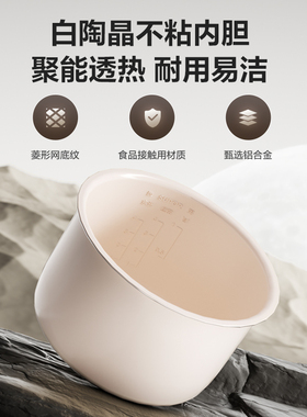 小容量电压力锅双色可选