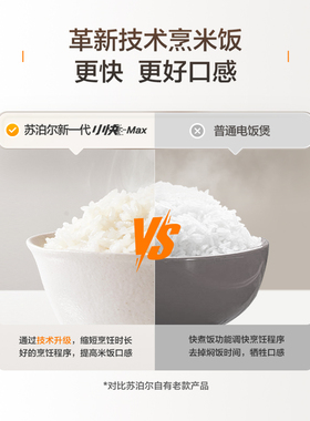 苏泊尔小快球釜电饭煲19分柴火饭