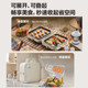 Supor folding barbecue grill household double plate removable easy to clean 0 fluorine wear-resistant high-power blast electric grill