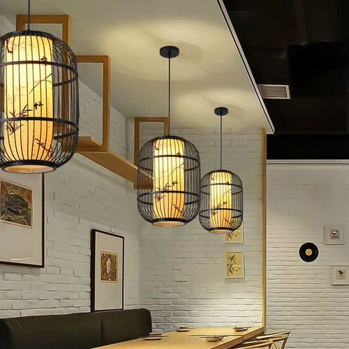 Люстра, креативный фонарь для гостиной, ретро светильник, делается под заказ, китайский стиль