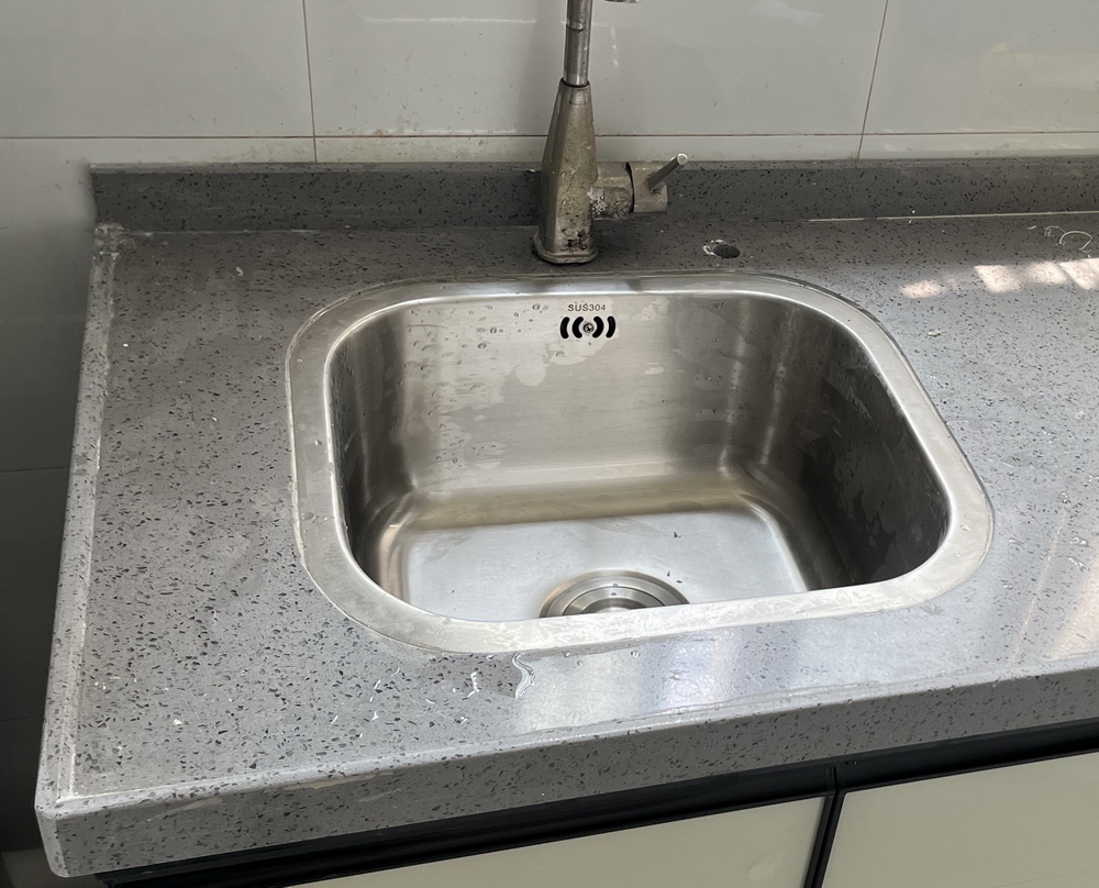 SUS304不锈钢小水槽1.2 阳台吧台拉丝小单盆 洗手盘外贸原单 4540 - 图2