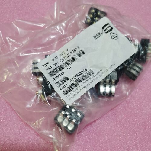 HARTING低压连接器09700062813公芯6针STAF-6-FE-S浩亭5A50V原装 - 图1