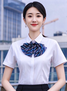空姐银行酒店职业蝴蝶结领结女士