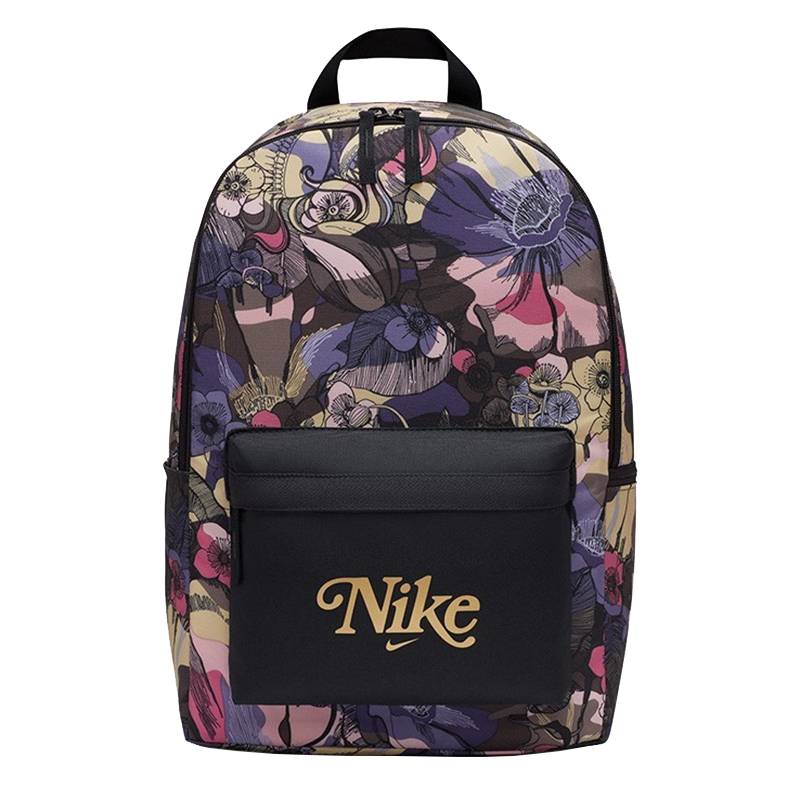 耐克Nike新款花卉运动休闲学生书包旅行电脑双肩背包男女DR0507