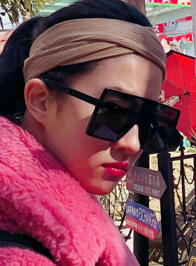 流金岁月朱锁同款圆脸显瘦韩版