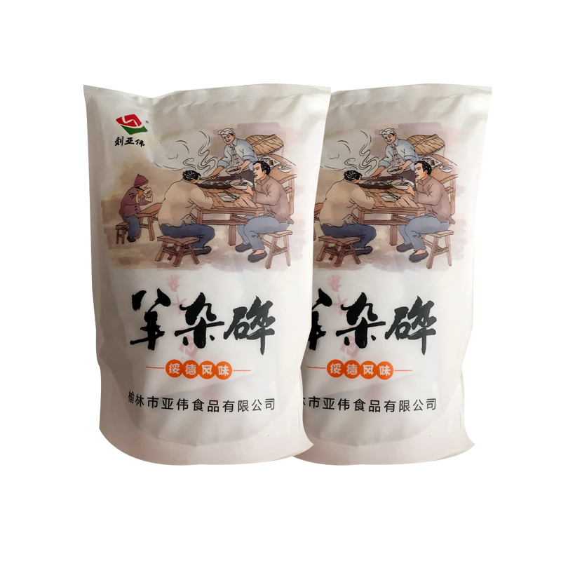 绥德羊杂碎 600g*4袋陕北榆林特产刘亚伟新鲜速食羊杂汤特色小吃-图3