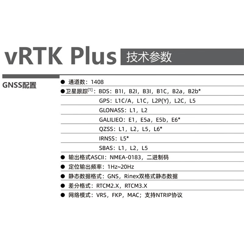 中海达rtk北斗gps测量仪器土方面积高精度工程测绘定位放样iRTK4 - 图2