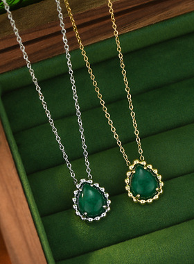 玛丽石新中式女项链锁骨链