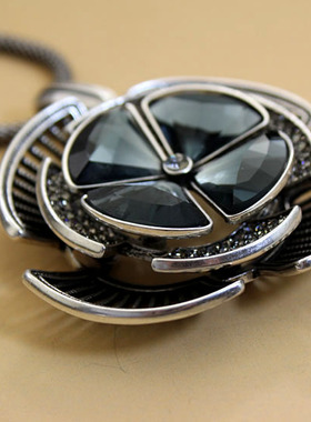 威妮华欧美夸张装饰长款百搭项链