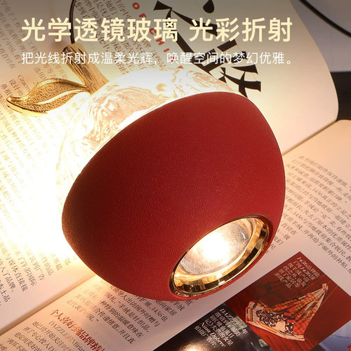 床头吊灯现代简约轻奢主卧室网红创意设计师款小吊线灯自由升降 - 图3