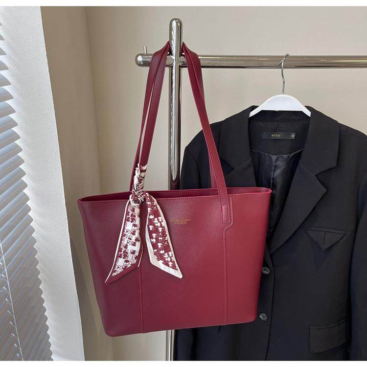 红色大包包女2025新款婚包结婚新娘包高级感大容量单肩手提托特包,淘宝优惠券,粉丝福利购,淘宝优惠卷