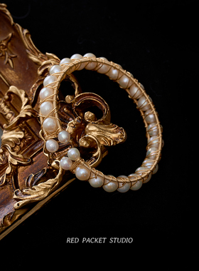 天然淡水珍珠绕线开口可调节手镯