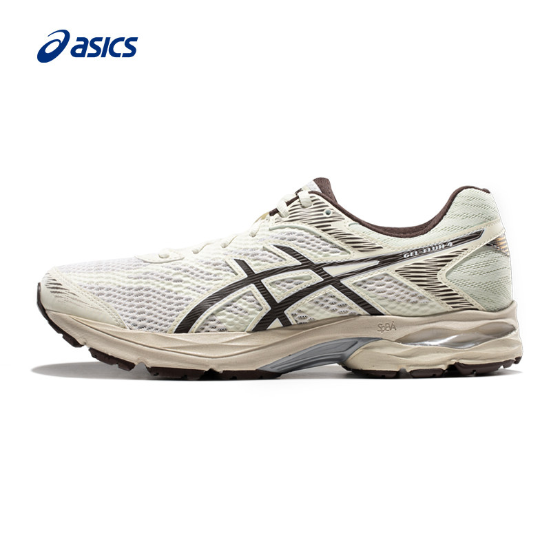 asics gel-flux 4减震透气复古男鞋 伟伦运动户外跑步鞋