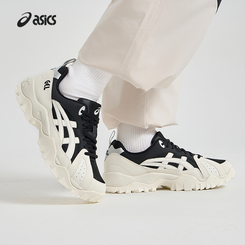 ASICS亚瑟士休闲鞋GEL-TRUCK男女厚底复古耐磨休闲鞋1203A485-002 - 图0