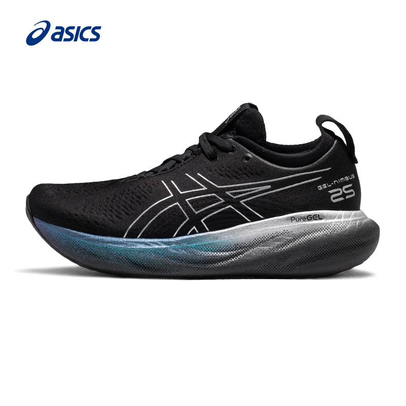 ASICS亚瑟士女鞋GEL-NIMBUS 25铂金版旗舰缓震跑鞋1012B435-001-图1