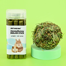 Точилка для зубов кролика 提摩西磨牙草棒草条 兔子龙猫荷兰猪草棍营养