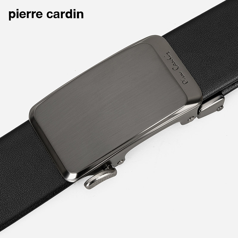 皮尔卡丹真皮自动扣男士简约裤腰带 皮尔卡丹箱包腰带/皮带/腰链