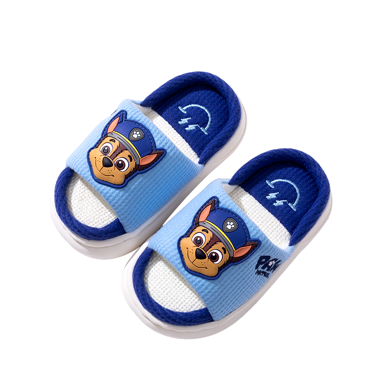 汪汪队儿童亚麻拖鞋男童卡通防滑透气春秋季室内女孩夏宝宝棉拖鞋,淘宝优惠券,粉丝福利购,淘宝优惠卷