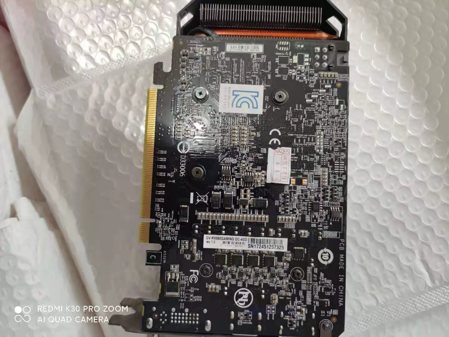 Разнообразная видеокарта для настольного ПК Sapphire RX560D R7 240 75W бывшая в употреблении 2G4G 4K, грызущая курицу LOL