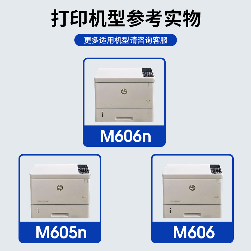 适用惠普M604dn硒鼓CF281AHP81A M605dn M606dn M630dn M630f M63-图0