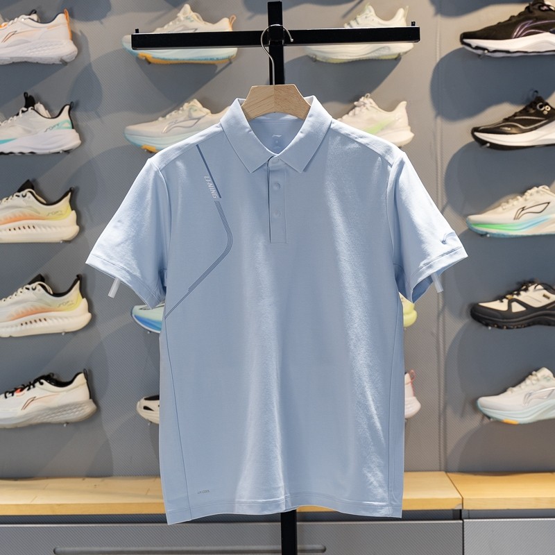 李宁短袖POLO衫男子2026春季新款团购系列舒适透气翻领T恤APLW247,淘宝优惠券,粉丝福利购,淘宝优惠卷