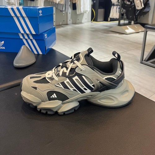正品Adidas/阿迪达斯男女鞋XLG厚底老爹鞋运动休闲机甲鞋 JR8078 - 图1
