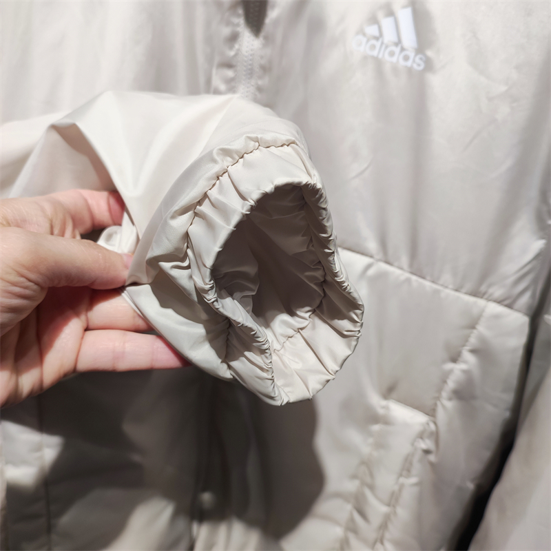 正品Adidas阿迪达斯男子秋冬季保暖防风户外休闲运动棉服 HK4654 - 图1