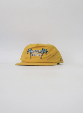 澳洲街头潮牌复古休闲运动golfcore限定款软檐水洗六片帽6panel