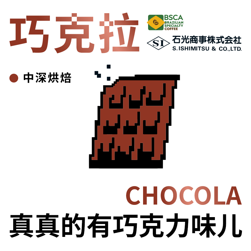 8bit捌比特巴西巧克拉圣安东尼奥巧克拉美式精品日晒咖啡豆250g - 图2