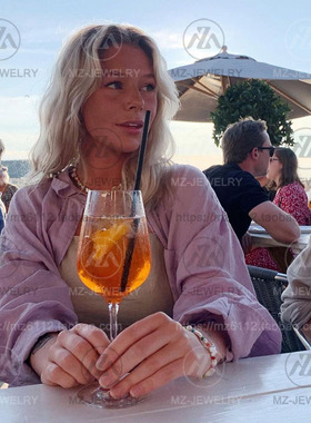 欧洲小众巴洛克蝴蝶珍珠maylo项链时髦气质彩色短欧美锁骨链高档