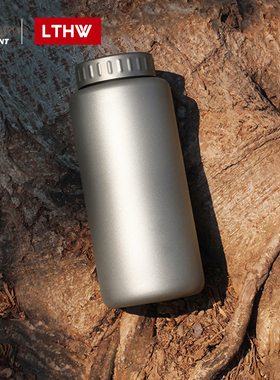 银蚁纯钛水壶超大容量水瓶钛杯子户外徒步登山运动水壶宽口露营