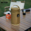LTHW Lvteng Outdoor Alpine Flat Gas Tank Storage Bag Field Portable Anti-collision Thickened Insulated Cassette Stove Gas Tank Bag