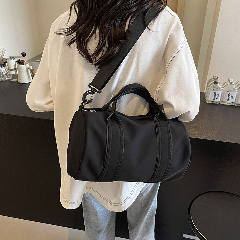 短途旅行大容量包包女2024新款外出通勤帆布单肩斜挎包运动健身包,淘宝优惠券,粉丝福利购,淘宝优惠卷