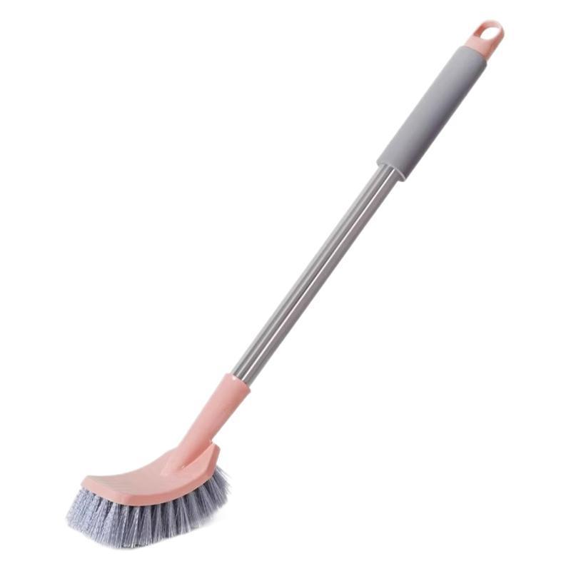 Toilet brush household wall-mounted long handle without dead corners toilet brush bathroom hanging soft hair toilet cleaning tool