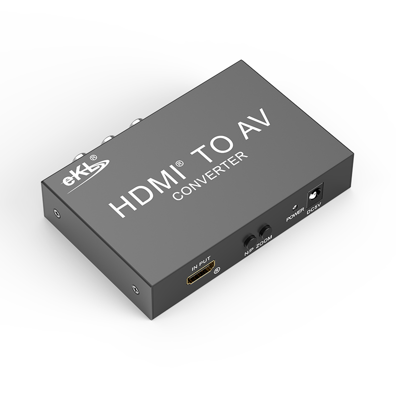 EKL HAV HDMI转AV转S-VIDEO信号转换器RCA线S端子大麦盒子高清电视机 高清转模拟视频信号 机顶盒转老电视 - 图3