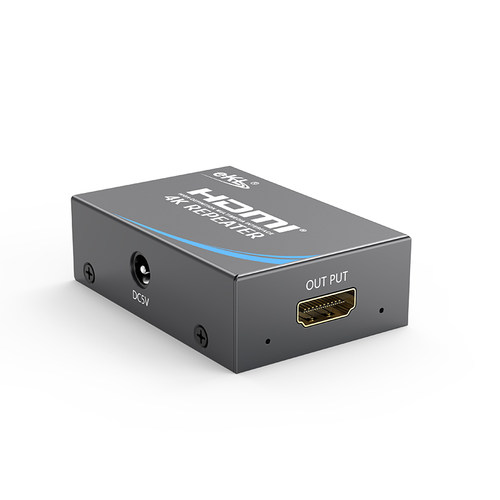 EKL-HA  hdmi延长器高清视频传输 hdmi母对母接头 HDMI信号放大器中继器30米 非网线延长 支持超清4K 带电源 - 图2